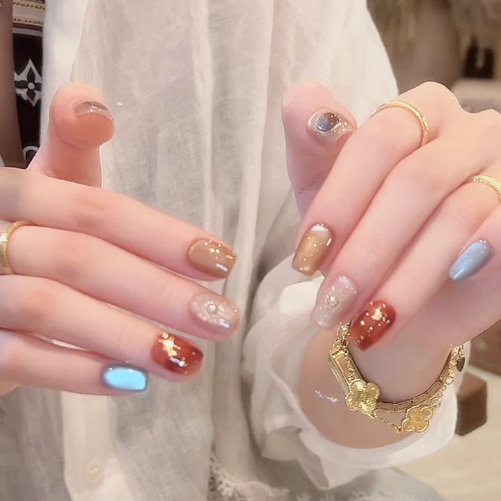 Premium Press-On Nail Art Karnz