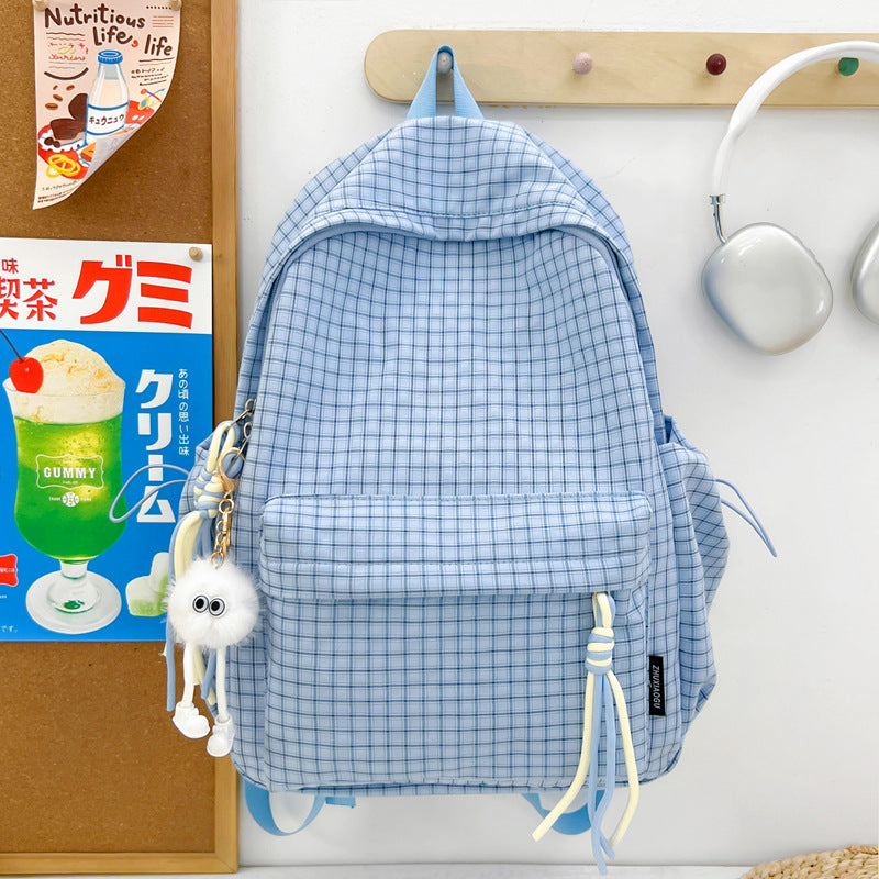Gepunktetes Muster Freizeit Rucksack
