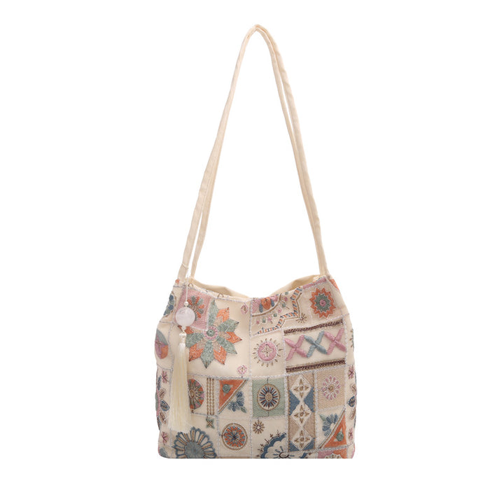 Bohemian Patchwork Schultertasche