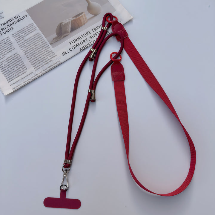 Multifunktionale verstellbare Halskette mit ID-Halter Karnz