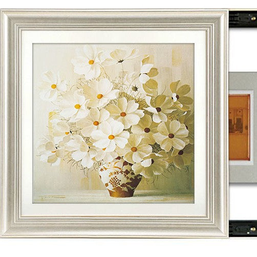 Blumenreiche Gerahmte Kunstwerke