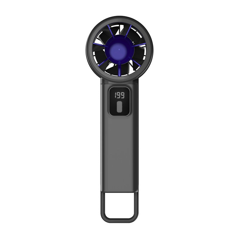Damen tragbarer Mini Ventilator mit digitaler Anzeige Karnz