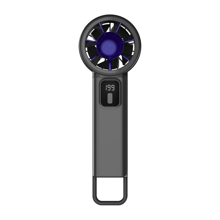 Damen tragbarer Mini Ventilator mit digitaler Anzeige Karnz