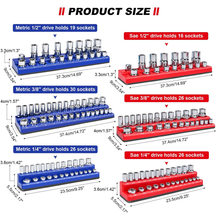 Schwere-Duty Magnetische Steckdose Organizer Schüssel