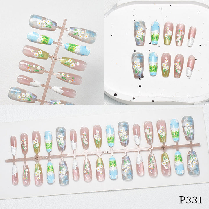 Floral Fantasy Press-On Nail Kit Karnz