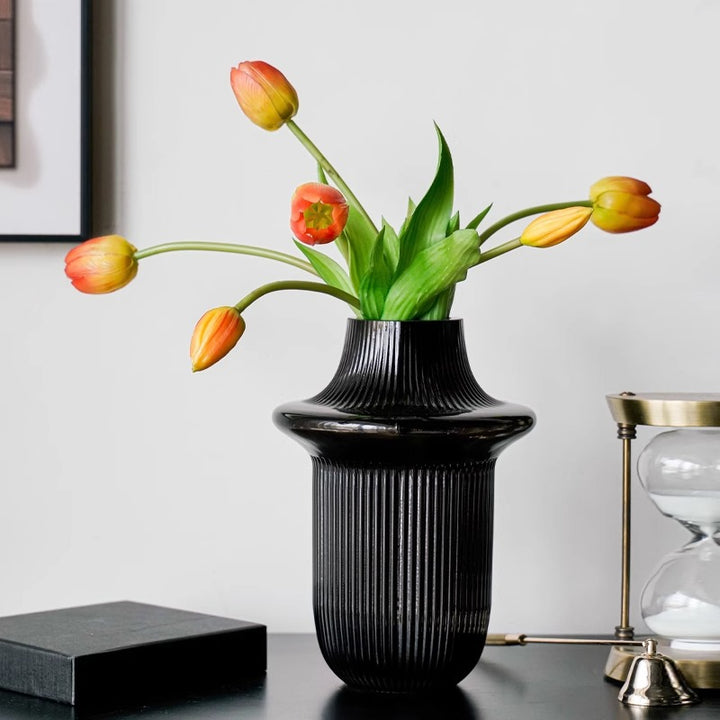 Elegante Keramik Blumentopf Karnz