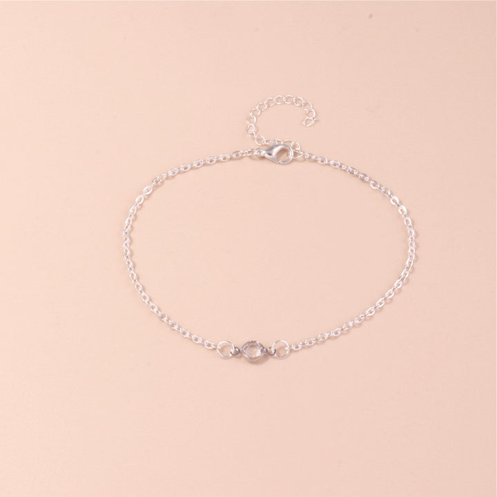 Elegante Minimalistische Kettenanậkel Karnz