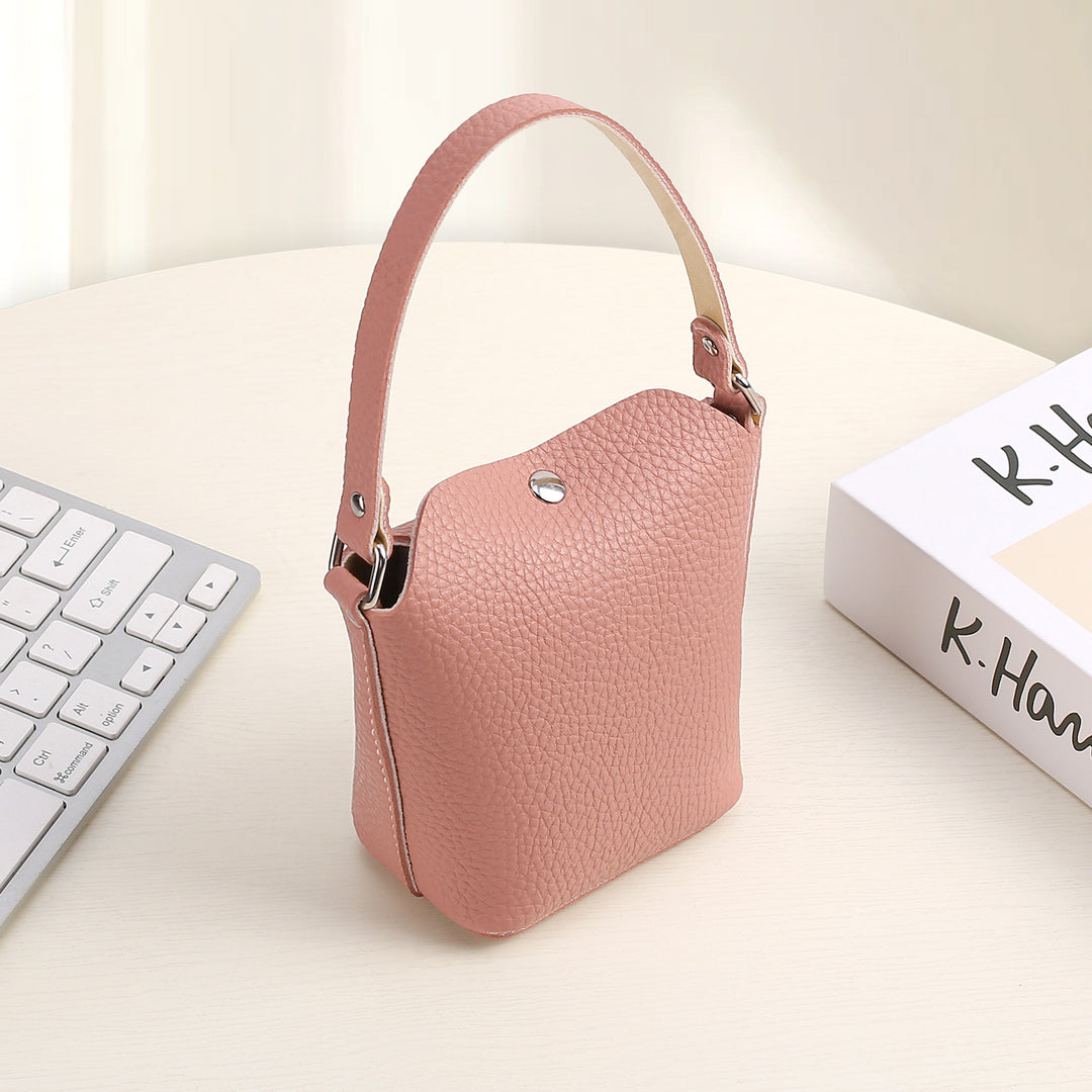 Mini Texturierte Handtasche