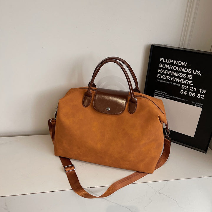 Stylische Leder Reise Umhängetasche