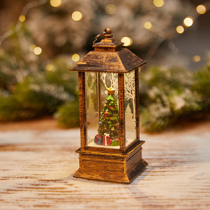 Dekorative LED Weihnachtslaterne Karnz