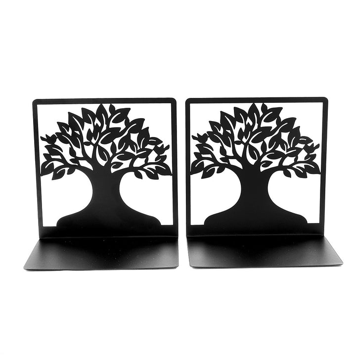 Dekorative Metallbaum-Design-Bücherstützen
