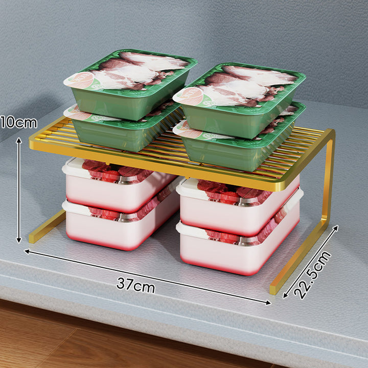 Dreistufiger schlanker eingelassener Arbeitsplatten-Pantry-Regal-Organizer