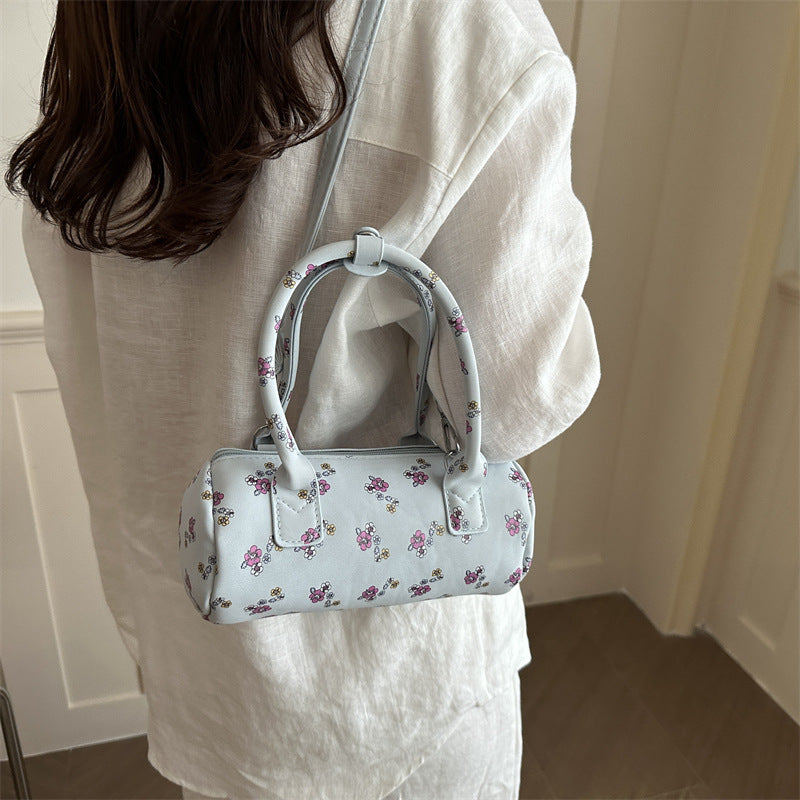 Blumenmuster Mini Tote