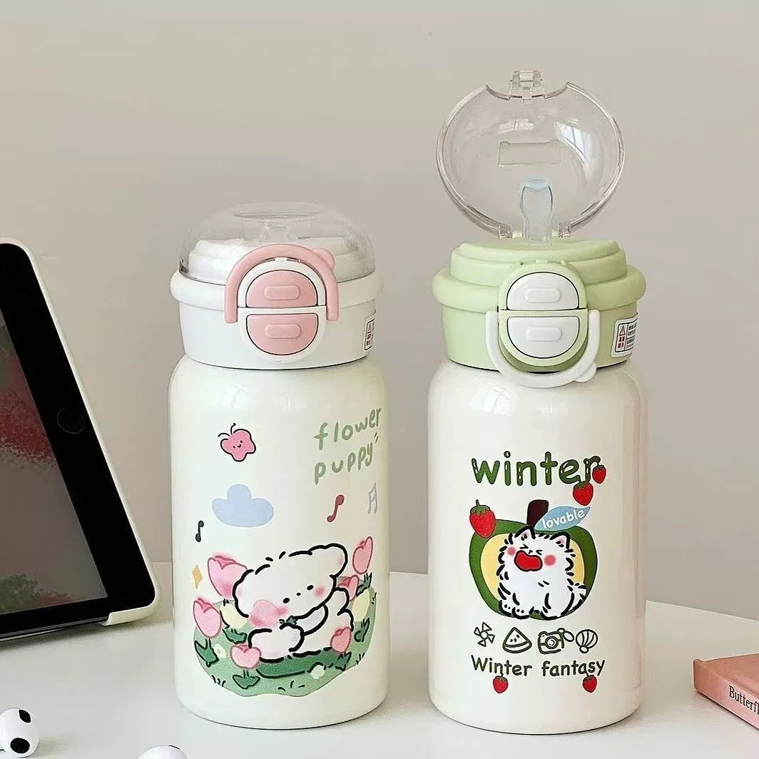 Damen bunte Trinkflasche Karnz