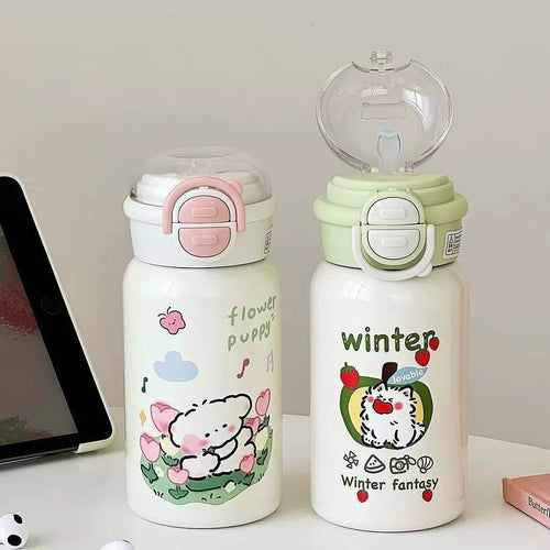 Damen bunte Trinkflasche Karnz
