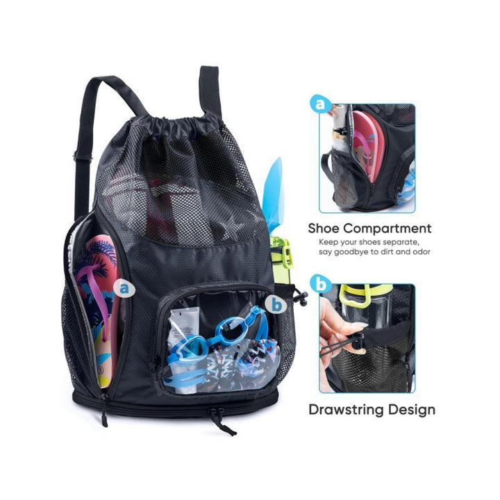 Schwimmbad-Organizer-Rucksack Karnz