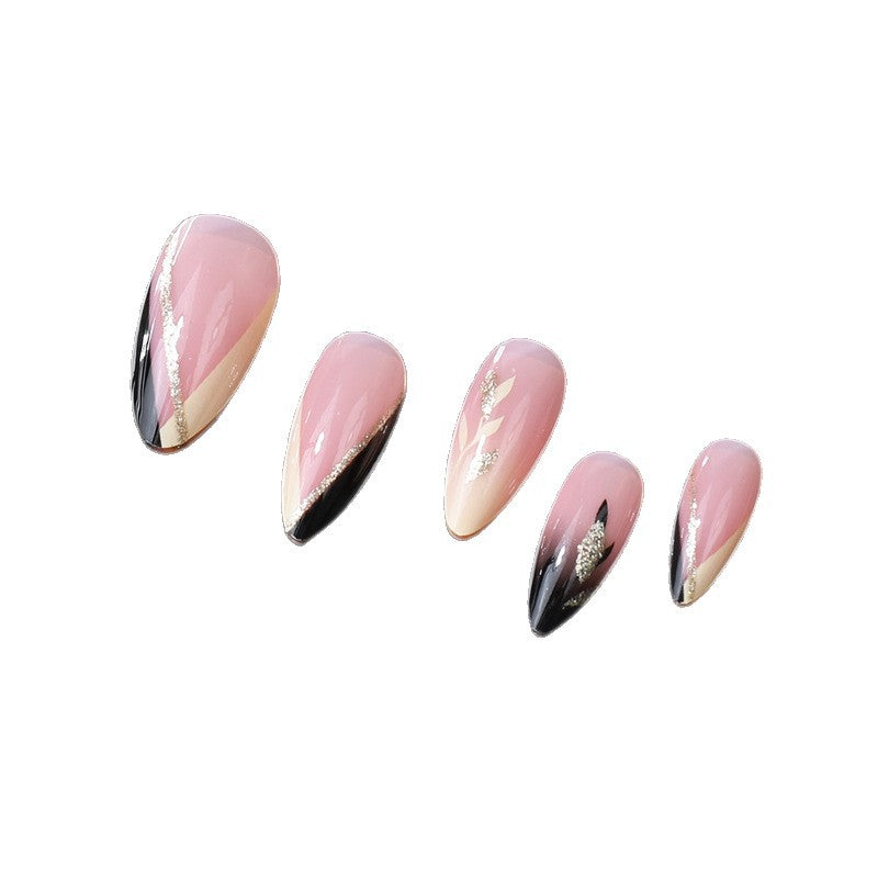 Elegante Stiletto Press-On Nagelspitzen Set Karnz