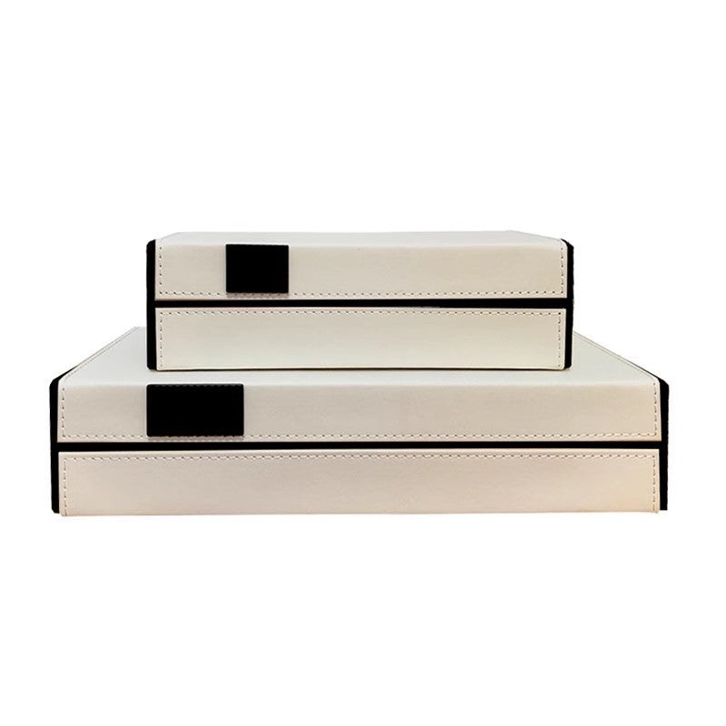 Luxuriöse dekorative Aufbewahrungsbox-Set