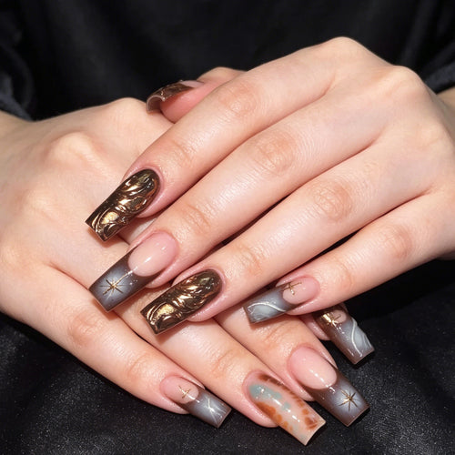 Elegante Acryl-Nagelkunstverstärkungen Karnz