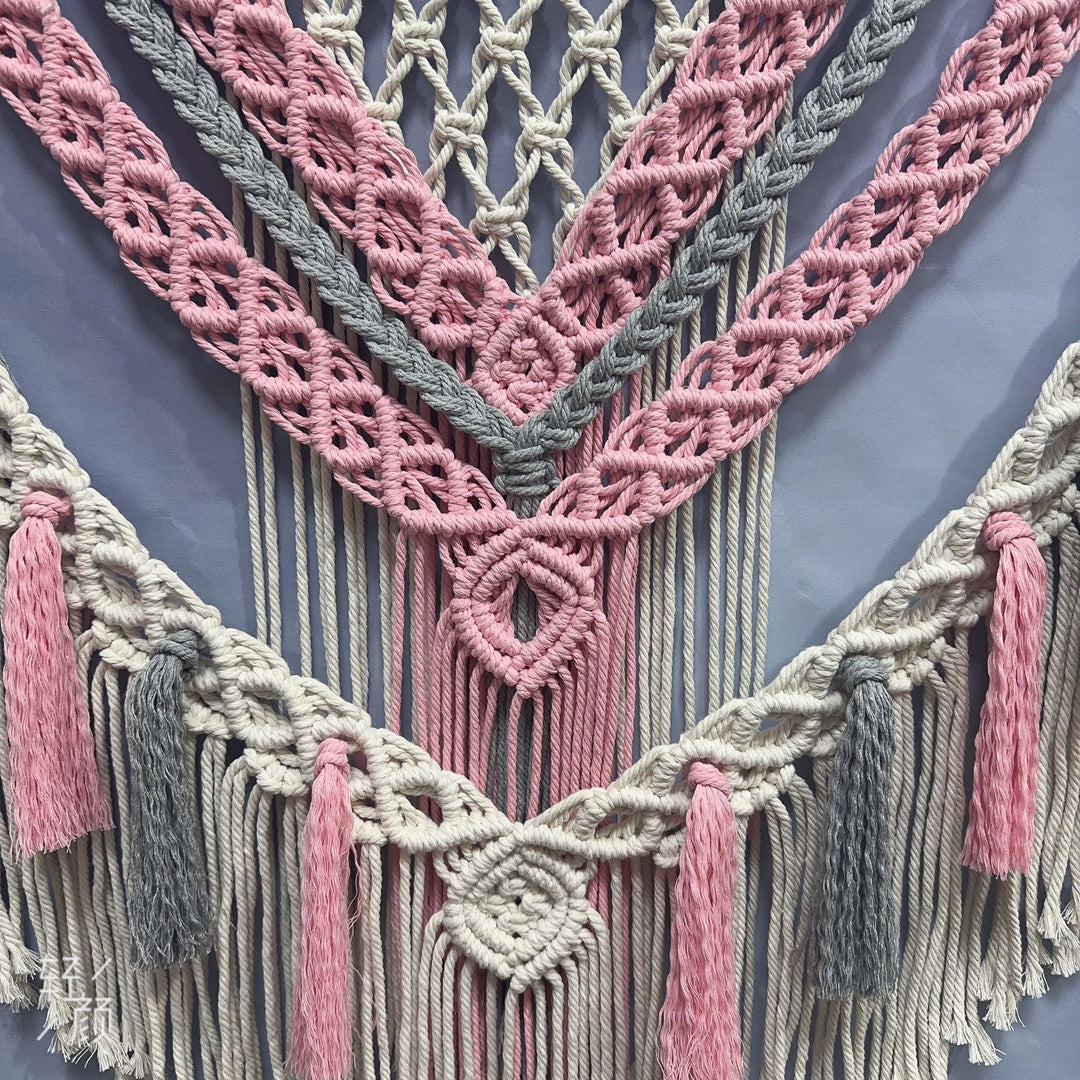 Macramé Wandkunst Karnz