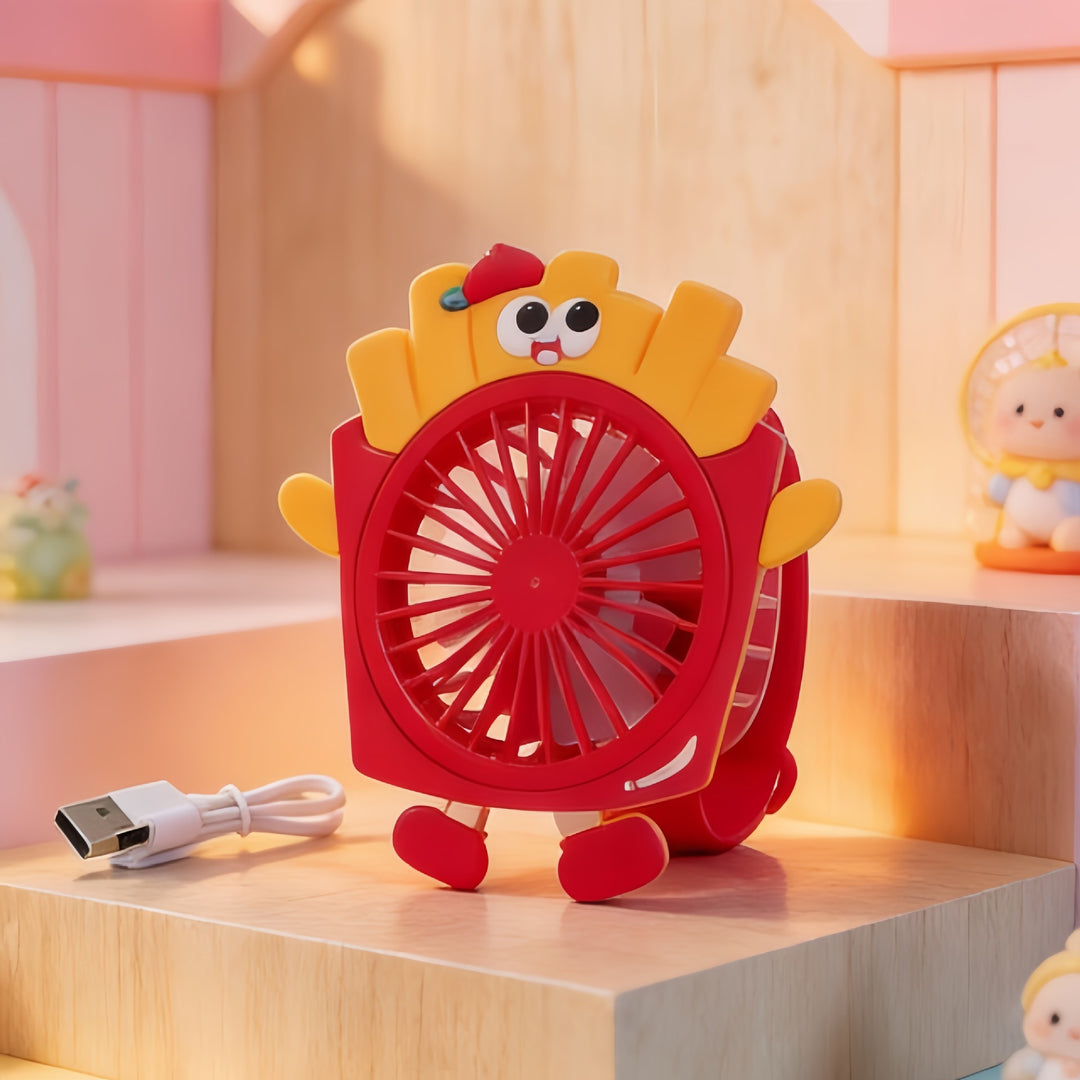 Unisex Tragbarer Handventilator mit süßem Kartoffel-Design Karnz