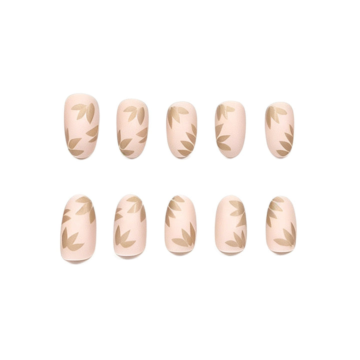 Elegante Blumen Acryl-Nagelverlängerungen Karnz