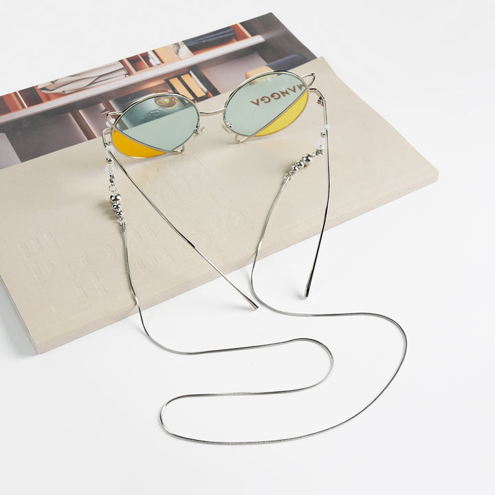 Elegante Metall Sonnenbrillen Kette Karnz