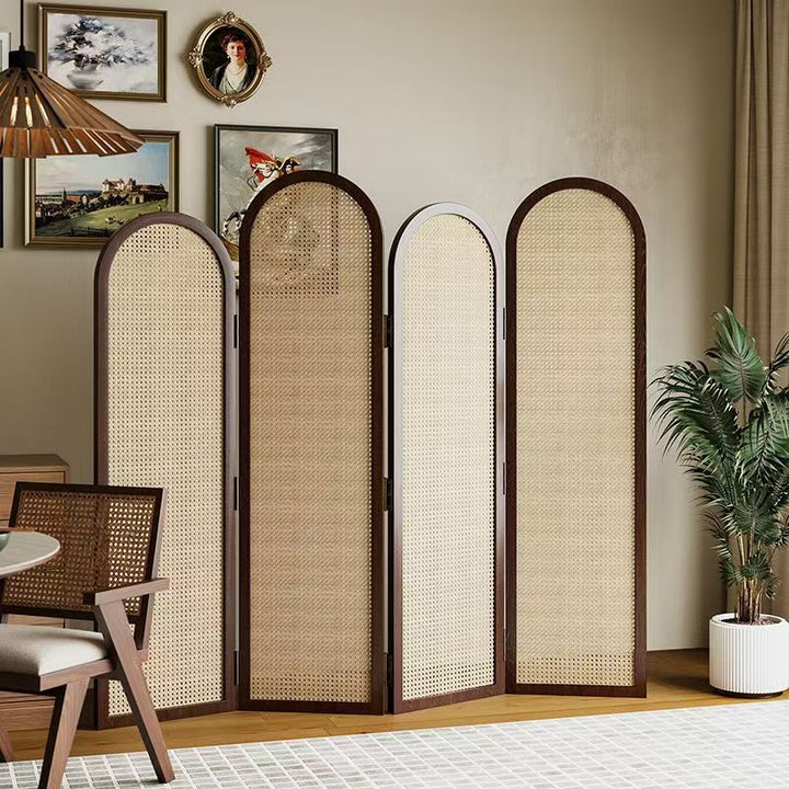 Eleganter Rattan Raumteiler Karnz