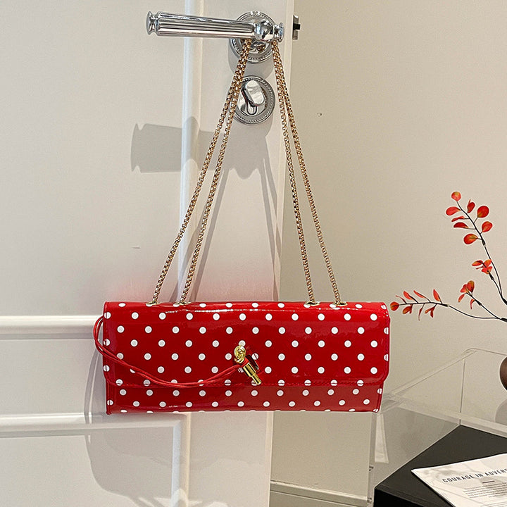 Chice patentierte Leder-Clutch