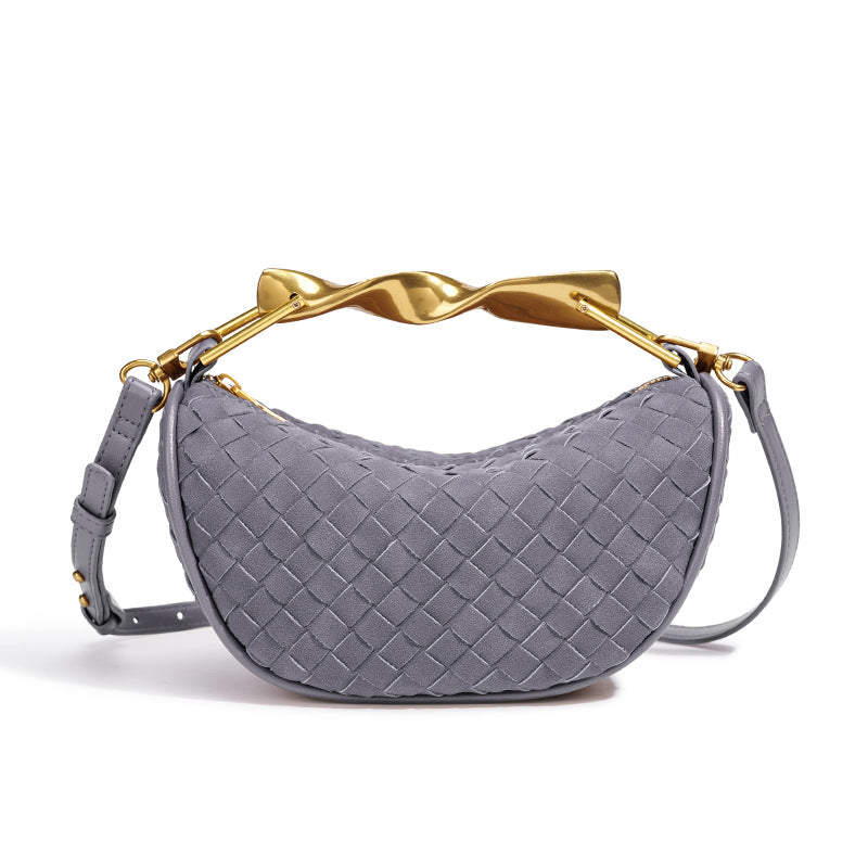 Skulptierte Griff Mini-Handtasche Karnz