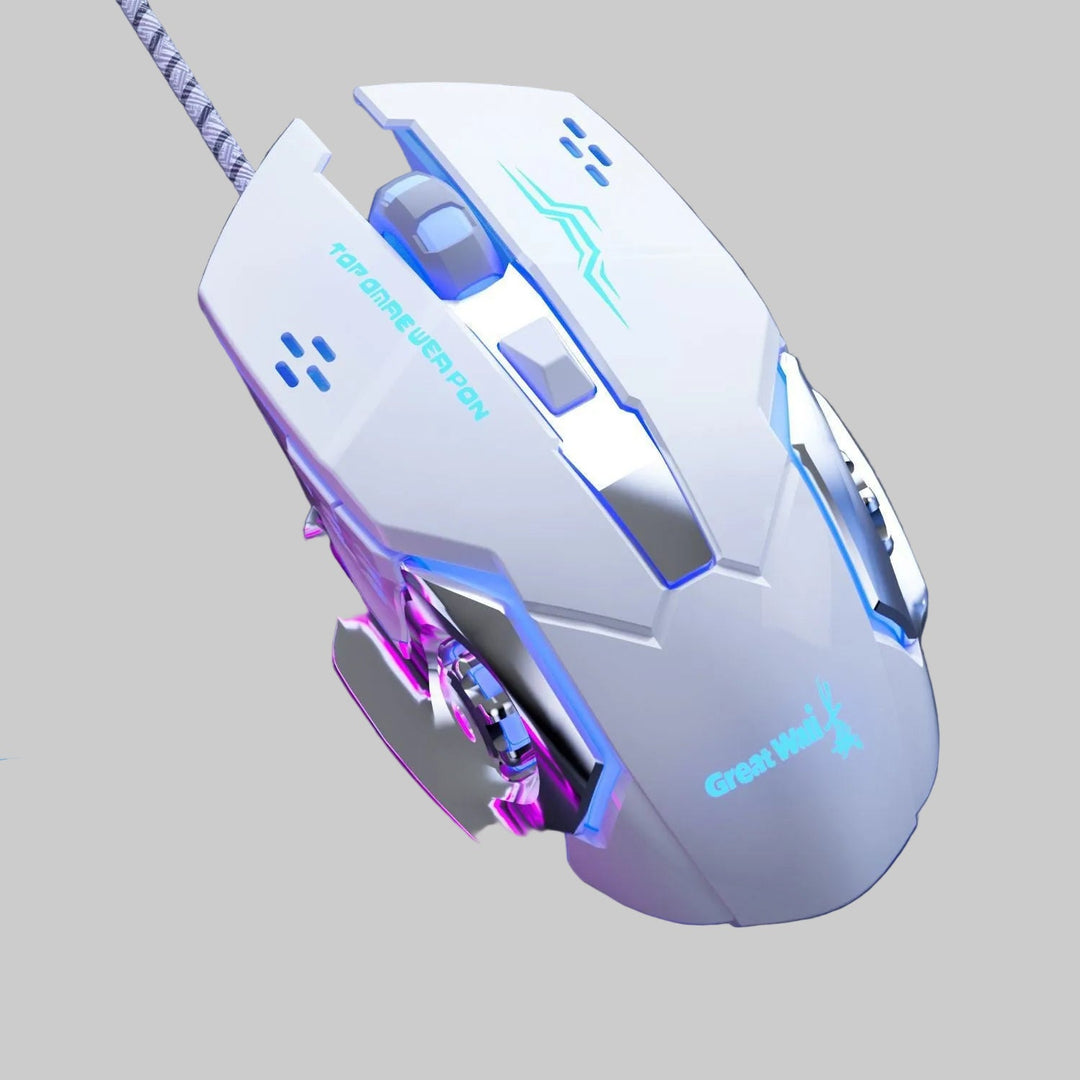 Hochpräzise kabelgebundene Gaming-Maus mit einstellbarem DPI Karnz