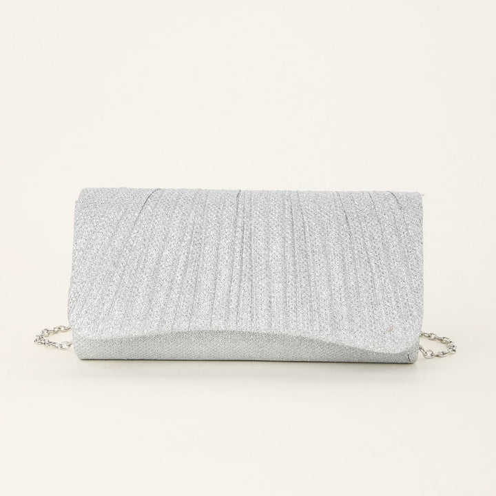 Schimmernde Abendkette Clutch