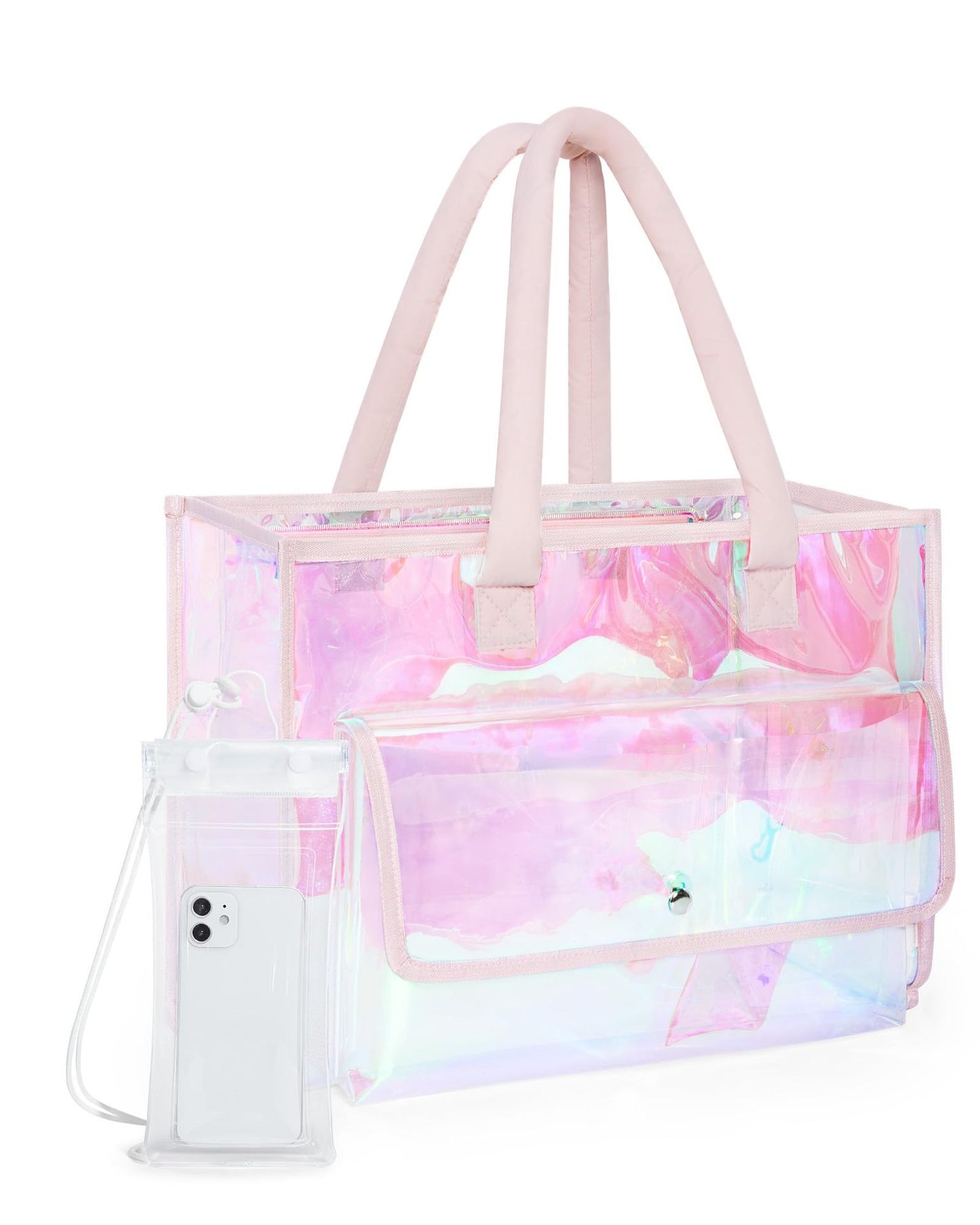 Damen durchsichtige Trendtasche Karnz