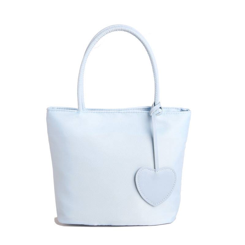WoStylish Herz-geschmückte Alltags-Tote-Tasche Karnz