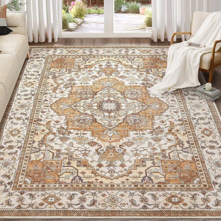 Eleganter Vintage Dekorativer Teppich
