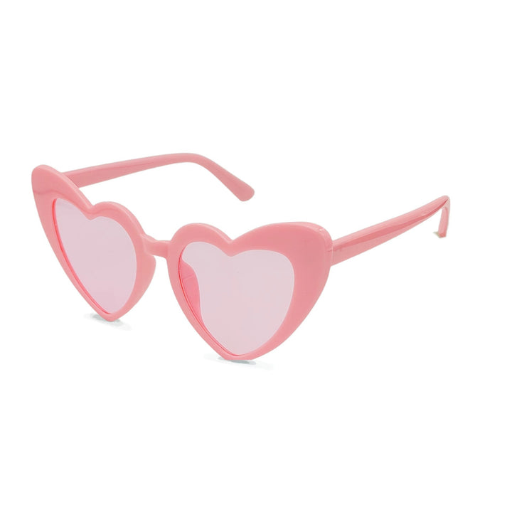 Damen Herzförmige Sonnenbrille mit UV-Schutz und hochwertiger Folienverarbeitung Karnz