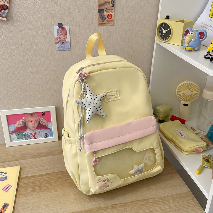 Fun Star-Bestickte Rucksack Karnz