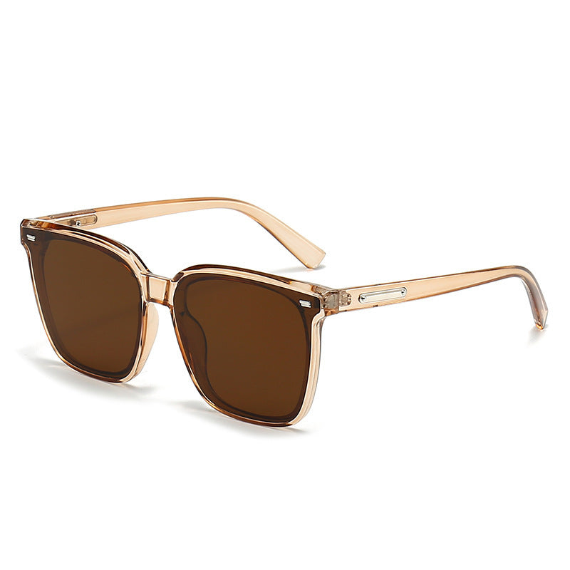 Übergroße quadratische Sonnenbrille