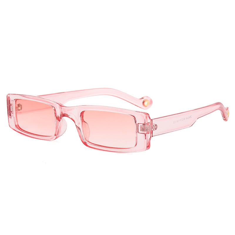 Damen Rechteckige Modetrend Sonnenbrille Karnz