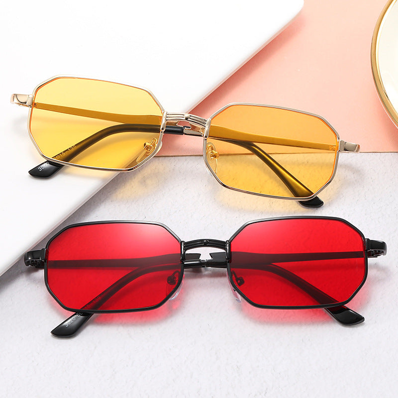 Damen modische Bifokalbrille mit edlem Metallrahmen Karnz