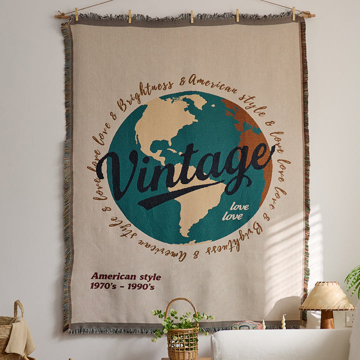 Festliche, urlaubsbezogene Wandteppich