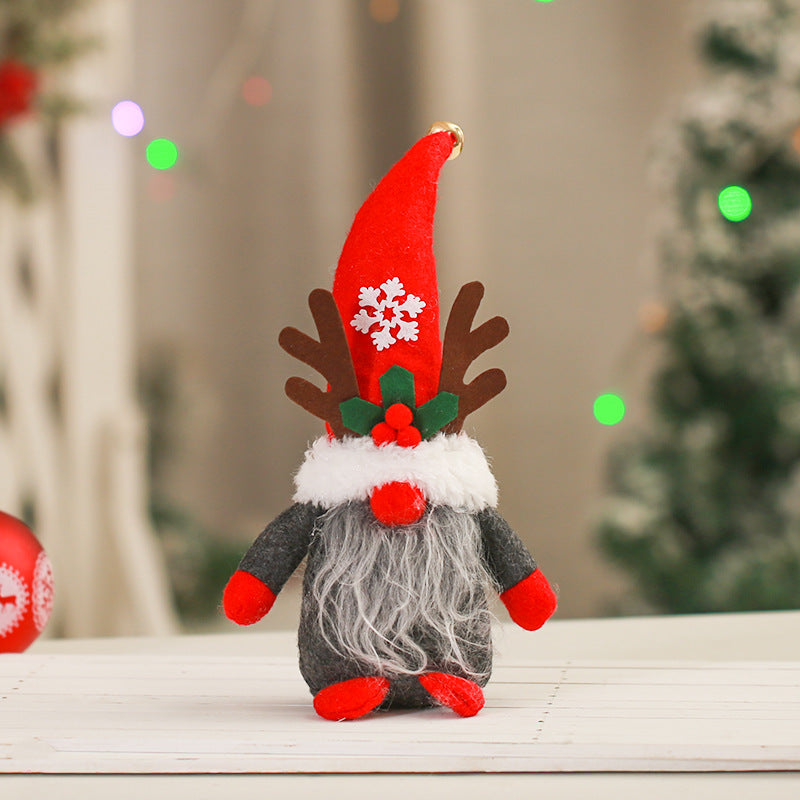 Verspielte Weihnachtsgnom Dekoration Karnz