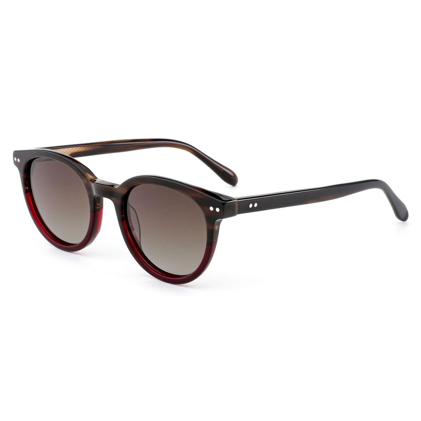 Damen stilvolle Rundschnitt-Sonnenbrille Karnz