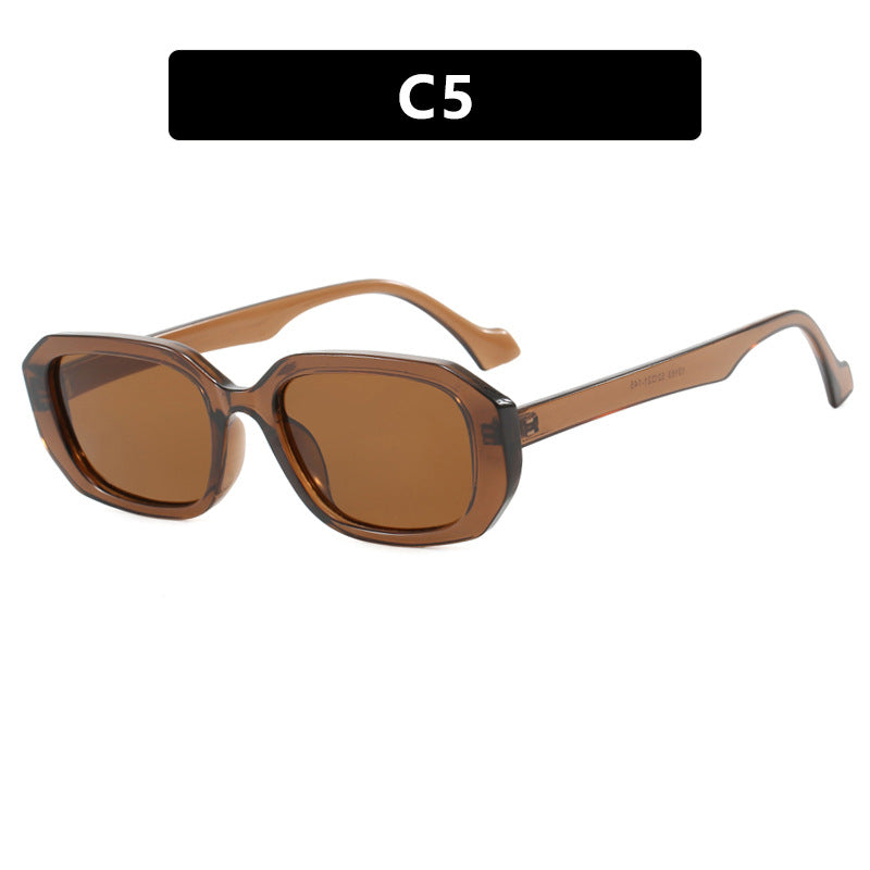 Damen modische Sonnenbrille mit elegantem geometrischen Design Karnz