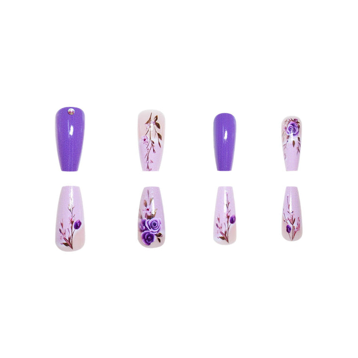 Floral Nail Art Extensions Karnz 1787913825