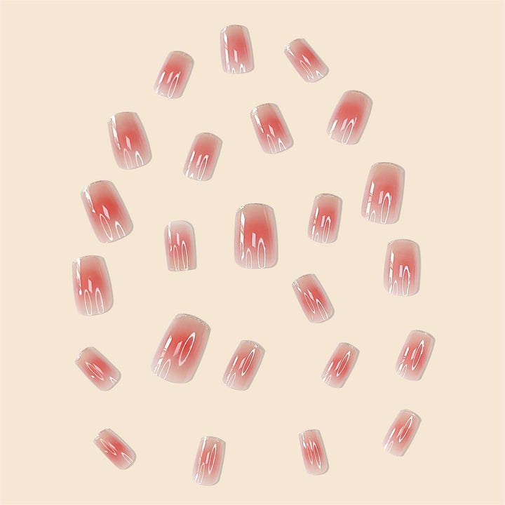 Elegante French Tip Nagelkunst