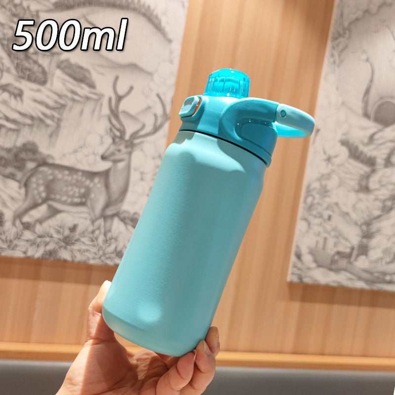 Damen praktische und stilvolle Wasserflasche mit dreifacher Isolierung Karnz