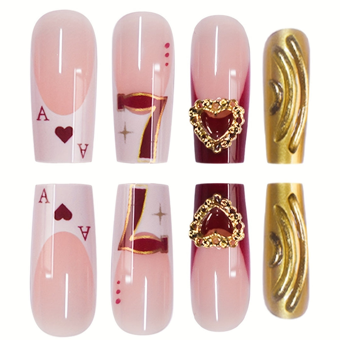 Glamouröses Nageldesign Karnz