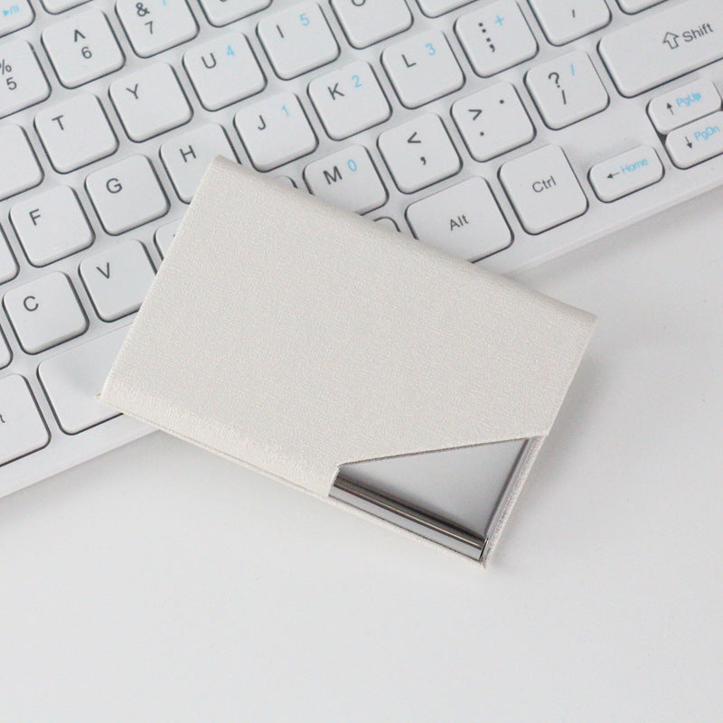 Premium Elegantes RFID-blockierendes Visitenkartenetui
