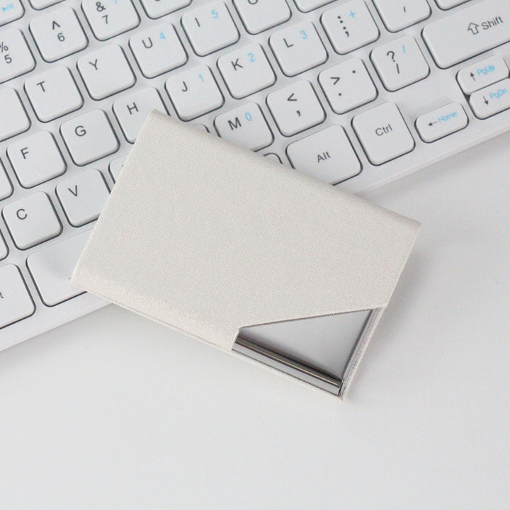 Premium Elegantes RFID-blockierendes Visitenkartenetui